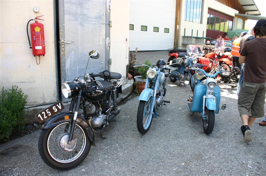 2010-08-08 Oldtimertreffen beim Clubkollegen Kranz